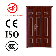 China Porta de madeira Novos produtos Steel Double Security Doors